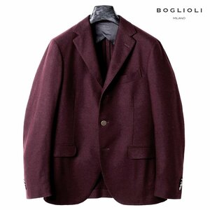 ◆【BOGLIOLI(ボリオリ)/秋冬/ウールナイロンシルクフランネル3Bジャケット(HAMPTON)】[bgl2360211-46]