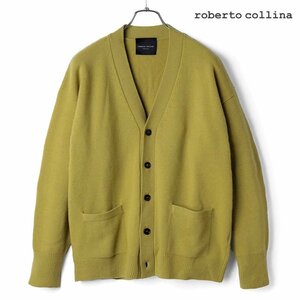 ◆【roberto collina(ロベルトコリーナ)/秋冬/ウールカシミヤミドルゲージオーバーサイズニットカーディガン(RM37110)】[rbc2360591-48]