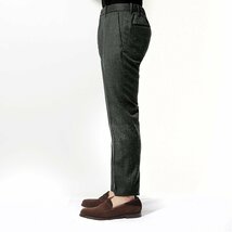 ◆【INCOTEX (インコテックス)/秋冬/ウールフランネルウエストシャーリングスリムテーパードパンツ(84型/SLIM FIT)】[itx2360122-50]_画像9