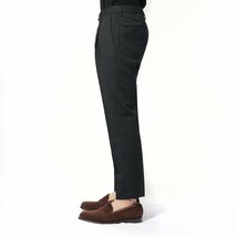 ◆【INCOTEX (インコテックス)/秋冬/ウールポリエステルジャカードマイクロチェック柄1プリーツパンツ(31型/SLIM FIT)】[itx2360111-50]_画像10