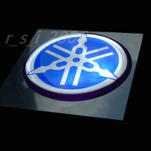 ヤマハ 純正品 音叉マーク エンブレム30mm ブルー2枚セット / YZF-R25.MT-03.NIKEN GT. TRACER9 GT.SEROW FINAL EDITIONの画像4