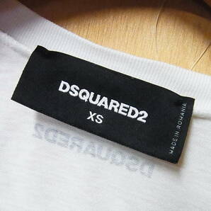 綺麗 正規品 DSQUARED2 ディースクエアード メンズ プリント Tシャツ 半袖 XSサイズ 9の画像5