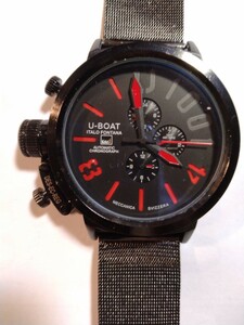 U−BOAT　中古自動巻きメンズ腕時計稼働品（ジャンク品）