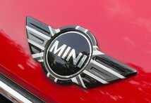 デザイン性UP♪ BMW MINI ブラックジャック エンブレム カバー ミニ R55 クラブマン R56 ワン クーパー クーパーS_画像1