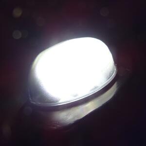 激白光! 交換式 ! LED ナンバー灯 ライセンス ランプ カバー カローラ ルミオン 150 系 NZE151N ZRE152N ZRE154N 1.5 1.8 エアロツアラー