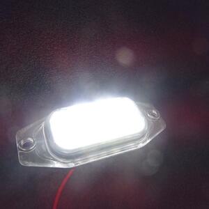 激白光 ! 交換式 ! トヨタ LED ナンバー灯 ライセンス ランプ FJクルーザー GSJ15W カラー ブラックカラー オフロード パッケージ