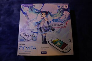 【美品】PlayStation Vita 初音ミク Limited Edition Wi-Fiモデル 本体 PCH-1000 PCHJ-10002 -Project DIVA- f SONY