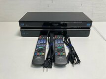 【★99-08-0166】■中古品■Panasonic パナソニック DMR-BWT500 DMR-BZT720 2台 Blu-ray/DVDレコーダー 簡易チェック済み_画像1