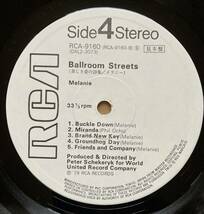 見本盤 PROMO MELANIE メラニー / BALLROOM STREETS 美しき愛の詩集 帯付き RCA-9159〜60 2枚組_画像4