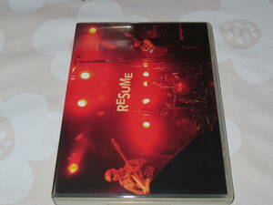 ネコポス可 HARRY 30周年 tour live 2013 RESUME THE STREET SLIDERS/ザ・ストリート・スライダーズ/DVD