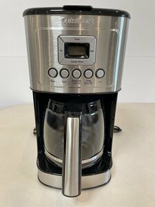 【大阪】Cuisinart 14カップ ドリップ式 コーヒーメーカー/シルバーステンレス/DCC3200SJ/2019年製/モデルルーム設置品【RN1023-2】