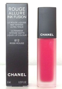  Chanel * rouge Allure ink Fusion (812 rose rouge )* free shipping 