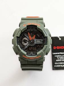 G-SHOCK レイヤード・ネオンカラー GA-110LN-3AJF