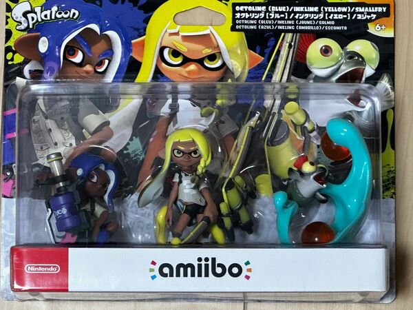 新品未開封amiibo スプラトゥーントリプルセット