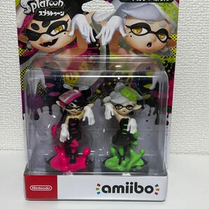 新品未使用品 スプラトゥーン amiibo シオカラーズ