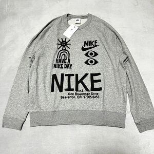 NIKE HAVE A NIKE DAY フレンチテリー スウェット トレーナー XL ビッグロゴ 新品 XL