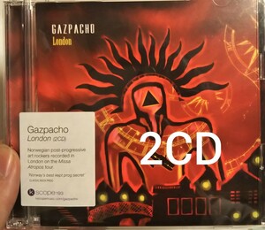 2CD gazpacho london ライヴ ライブ ガスパーチョ ガスパチョ プログレ　ロック メロディックロック