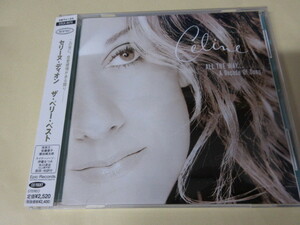  Celine * Dion [ The * Berry * лучший ] б/у CD obi есть Celine Dion Thai tanik