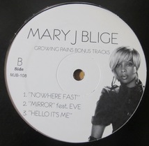 MARY J BLIGE - JUST FINE 未使用新品12インチ (UNOFFICIAL / MJB-108 / 2007年) (GROWING PAINS BONUS TRACK) (SWIZZ BEATZ)_画像2