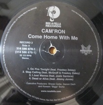 CAM’RON - COME HOME WITH ME US盤2LP (US / ROC-A-FELLA / 2002年) (DIPLOMATS / JAY-Z / JUELZ SANTANA / JIMMY JONES)_画像8