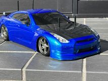 タミヤ1/10TT01!R35スカイラインGTR!オプション付き!中古品!!ジャンク!!_画像1