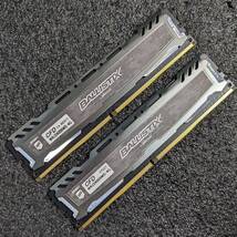 【中古】DDR4メモリ 8GB(4GB2枚組) CFD BALLISTIX W4U2400BMS-4G [DDR4-2400 PC4-19200]_画像1