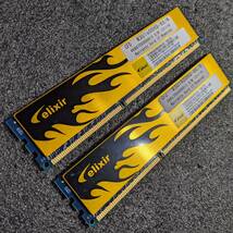 【中古】DDR3メモリ 16GB(8GB2枚組) CFD Exlixir W3U1600HQ-8G/N [DDR3-1600 PC3-12800]_画像4