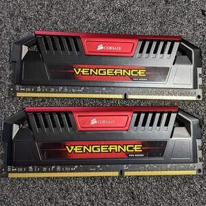 【中古】DDR3メモリ 16GB(8GB2枚組) Corsair VENGEANCE PRO SERIES CMY16GX3M2A1866C9R [DDR3-1866 PC3-14900]