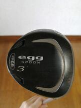 PRGR プロギア egg SPOON 3 フェアウェイウッド LOFT 15° シャフト M-40 _画像1