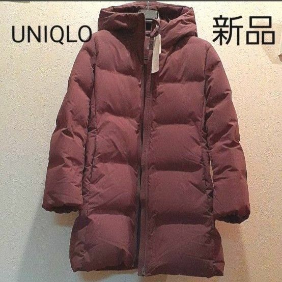 UNIQLO　ユニクロ　 シームレスダウン ショートコート ダウンジャケット パープル Ｌ ダウンコート ショートコート