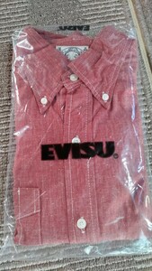 EVISU エヴィス　サッポロ長袖シャツ　サイズ38　新品未使用　送料無料