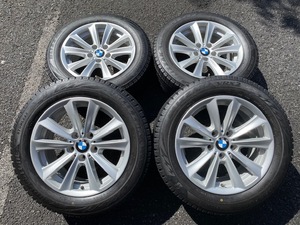 スタッドレスセット BMW 5シリーズ(F10,F11)純正 Vスポーク236 8J‐17インチ ET30 PCD120 225/55R17 ブリヂストン ブリザックVRX2 