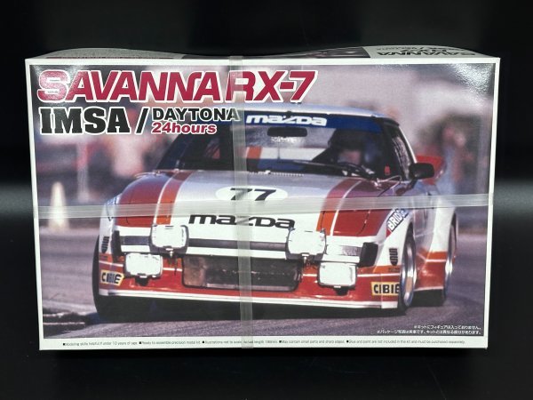 新品希少 1/24 サバンナ RX-7 1979 オレンジ IMSA DAYTONA 24 新品希少 1/24 サバンナ RX-7 1979 オレンジ IMSA DAYTONA 24