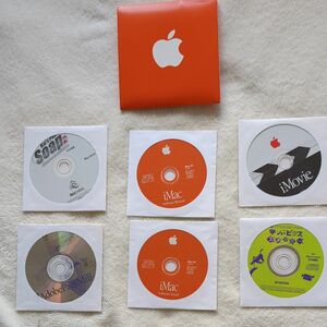 iMac DVソフトウェアセット（Mac os8.6リストアCD含む）