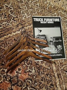 TRUCK FURNITURE トラックファニチャー 木製ハンガー 5本セット