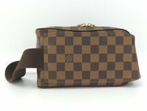 ●ルイヴィトン LOUIS VUITTON ジェロニモス ボディバッグ ダミエ・エベヌ N51994[Jコレ]803 T_画像2