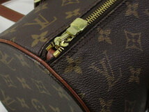 【中古】LOUIS VUITTON パピヨン 30 GM ハンドバッグ モノグラム ポーチ付き M51365_画像5