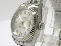 【中古】ROLEX デイトジャスト 10PD 自動巻き SS シルバー文字盤 ランダムシリアル 179174G_画像3