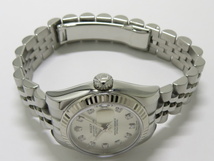 【中古】ROLEX デイトジャスト 10PD 自動巻き SS シルバー文字盤 ランダムシリアル 179174G_画像2