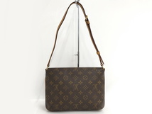 【中古】LOUIS VUITTON ミュゼットタンゴ ショルダーバッグ ショートショルダー モノグラム ブラウン M51257_画像2