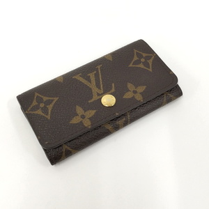 【中古】LOUIS VUITTON ミュルティクレ4 4連キーケース モノグラム M69517