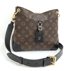 【中古】LOUIS VUITTON ショルダーバッグ オデオンNM PM モノグラム ノワール M45353