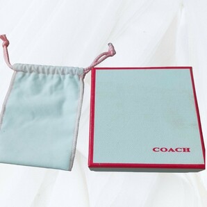 COACH ネックレス シルバー 925 南京錠 箱付きの画像9