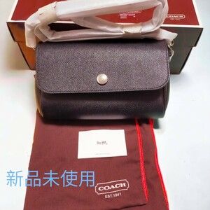 新品未使用 COACH リバーシブル ショルダーバッグ 白黒 コーチ