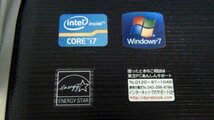 東芝 TOSHIBA ダイナブック ノートパソコン dynabook Qosmio T551/T6DB PT551T6DBFB Win10 ベルベッティブラック Satellite P750 Series_画像3