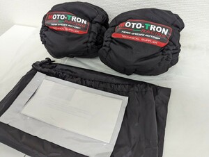 ★新品未使用★ MOTO-TRON タイヤウォーマー 10インチ 前後セット F:90/90-10 R:100/90-10 (ミニバイク レーサー スクーター モトトロン)