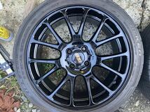 BBS RE5006 鍛造 FORGED 17インチ 7J +48 PCD100 4H FALKEN 205/45R17 16年製 4本_画像4