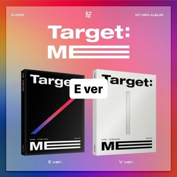 Evnne 未開封アルバム target me 特典トレカ付き