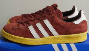 キャンパス 80s MITA 2012年製 JP27.5cm G63526 限定 コラボ 生産終了 天然皮革 adidas campus ミタスニーカーズ エンジ バーガンディ