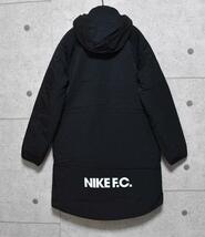 【即決】新品 NIKE FC ベンチコート S 定価24200円 DJ0992 中綿 保温 ◆_画像2